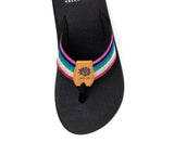 Rainbow Flip Flop Sandals